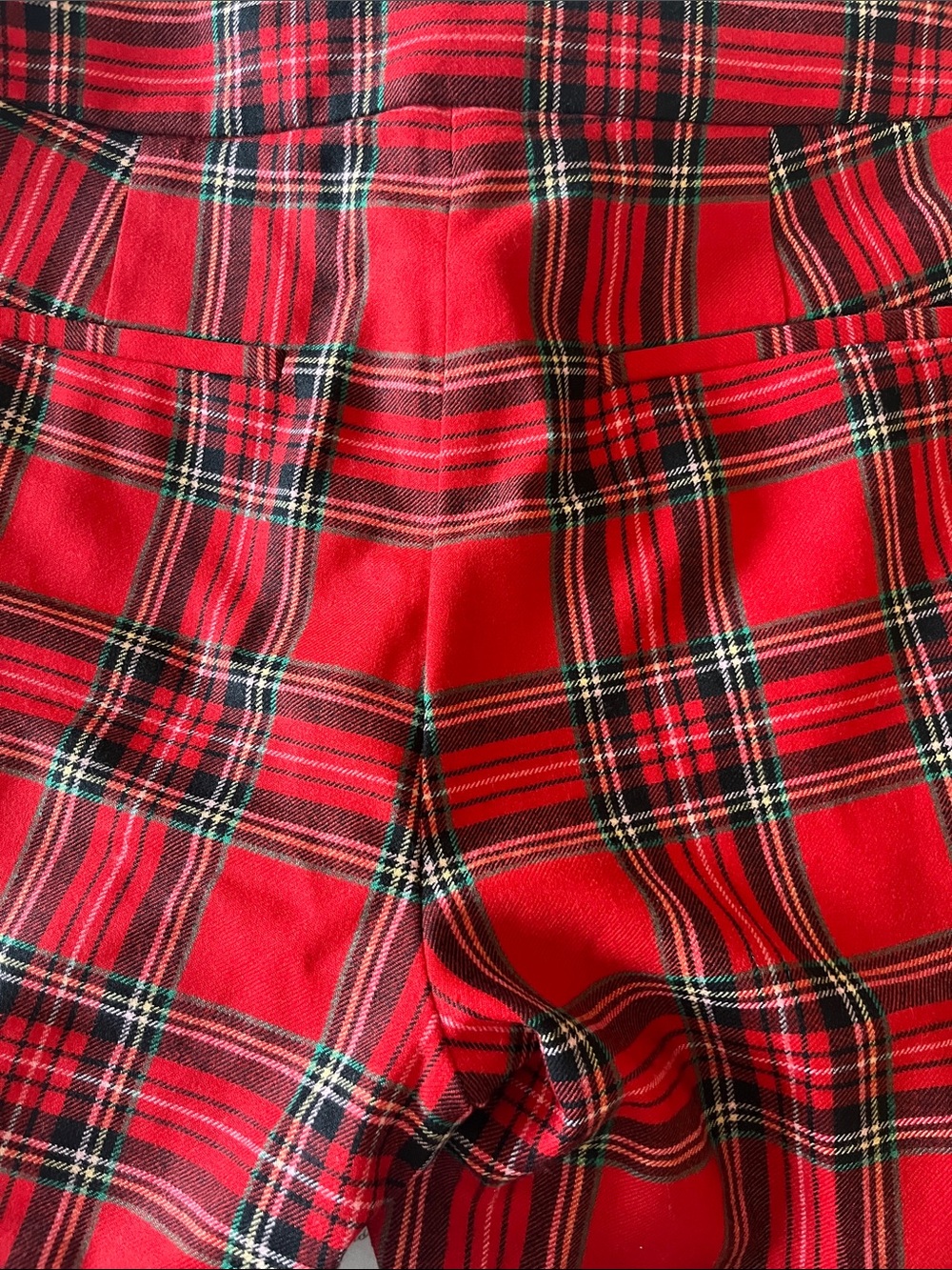 NWT J.Crew wool blend Kate plaid slacks - Picture 3 of 5